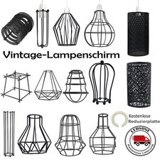 Vintage Lampenschirm Käfig draht Lampenschirm Metall im Loft Stil Deckenleuchte