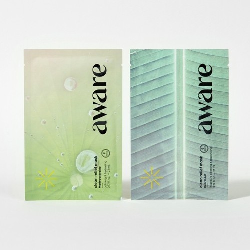 ETUDE Aware Clean Relief Mask 23ml #Madecassoside 10pcs VEGAN Mask Facial Sheets - Picture 18 of 18