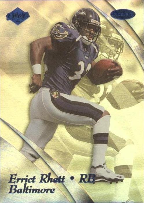1999 Collector's Edge Masters Errict Rhett #17 - 1 of 2