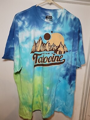 Star Wars 'Welcome To Tatooine' T-Shirt Mad Engine Size M