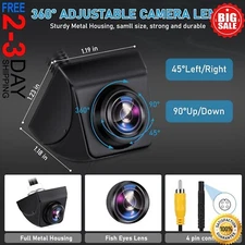 Camara Trasera HD De Reversa Para Auto Carro Coche Universal Con Vision Nocturna