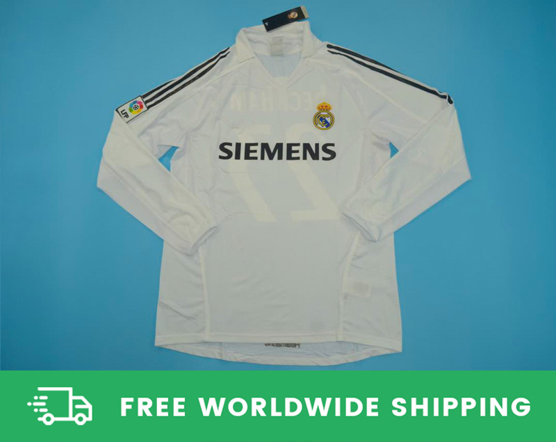real madrid 2005 kit