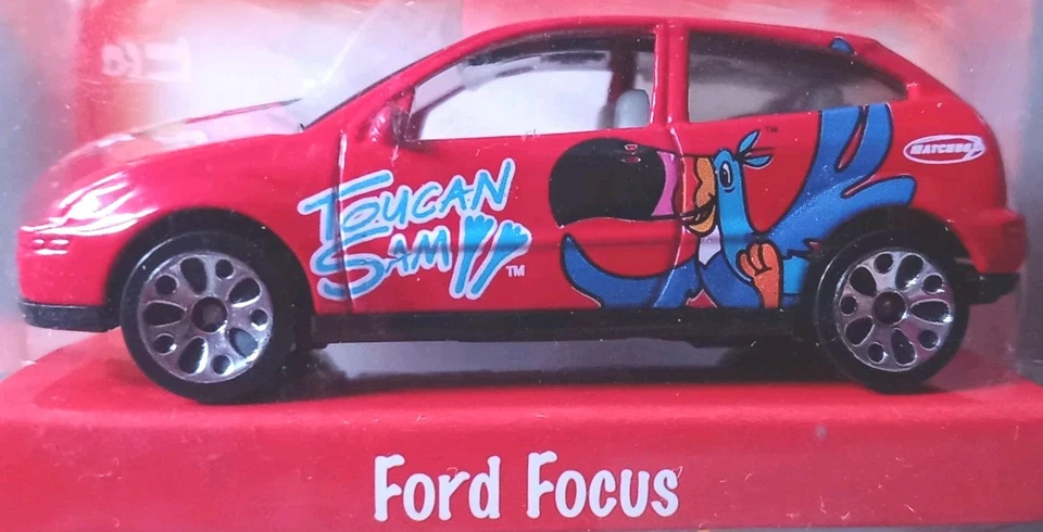 Matchbox Kellogg's Froot Loops 2-Pack - Ford Focus & VW Concept 1 - New - Image 4 of 4