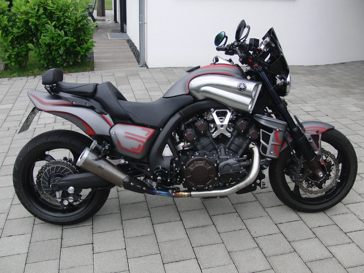 Für Yamaha Vmax, V-Max 1700, 08, Heck EVO, Tuning