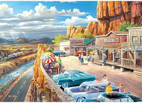 New Ravensburger Jigsaw Puzzle 500 XXL Pieces 16441 Scenic Overlook - Picture 2 of 2