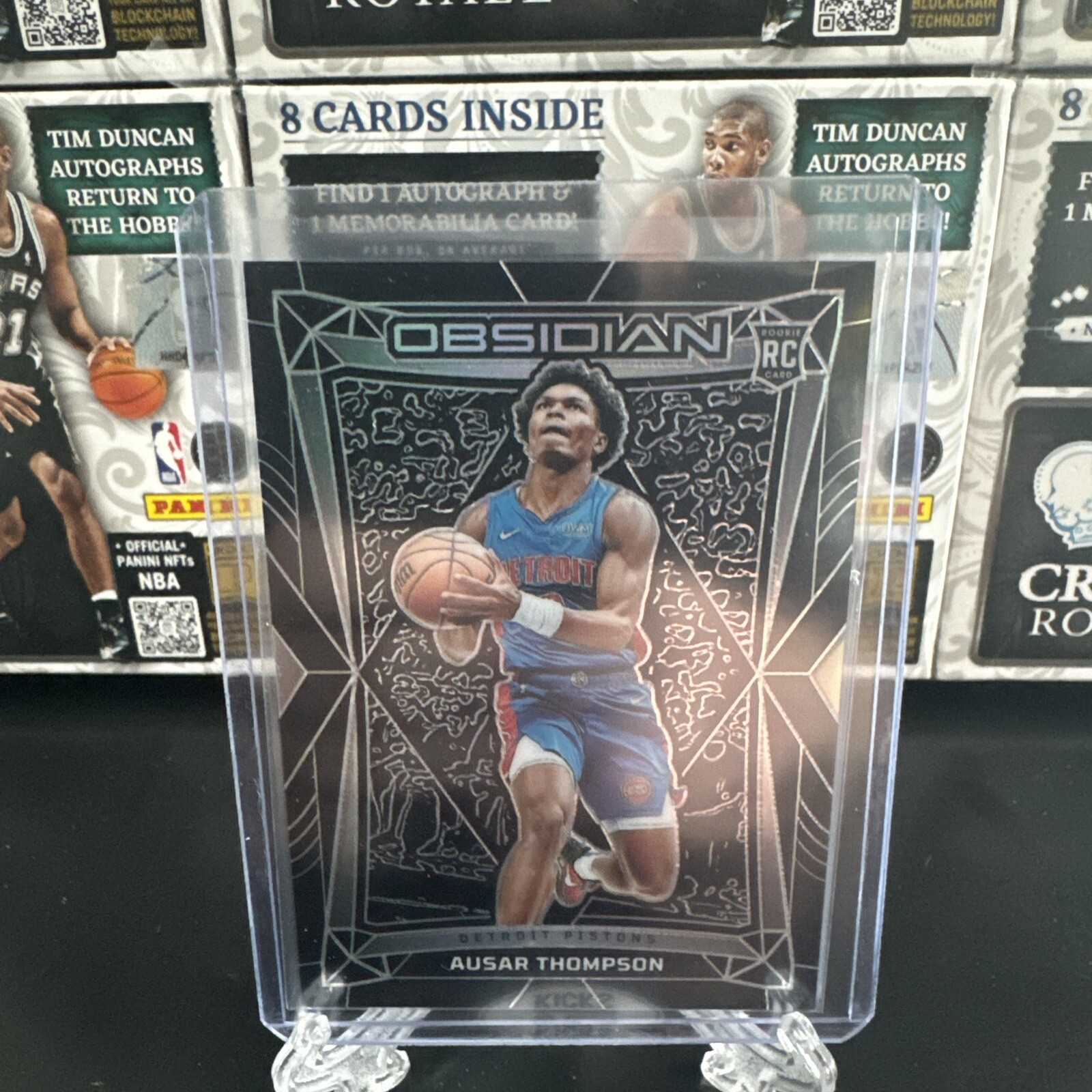 2023-24 Obsidian Basketball Ausar Thompson #58 Rookie Card RC