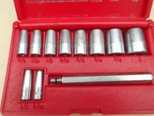 Gasket and Hollow Punch Set 11 pieces No. 589 Cal-Van Tools