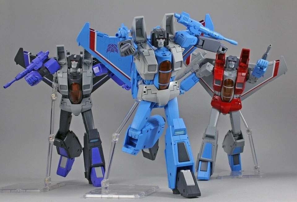 New Transforms MP52 Starscream MP52+ Thundercracker MP52+SW Skywarp Figure - Image 2 of 4