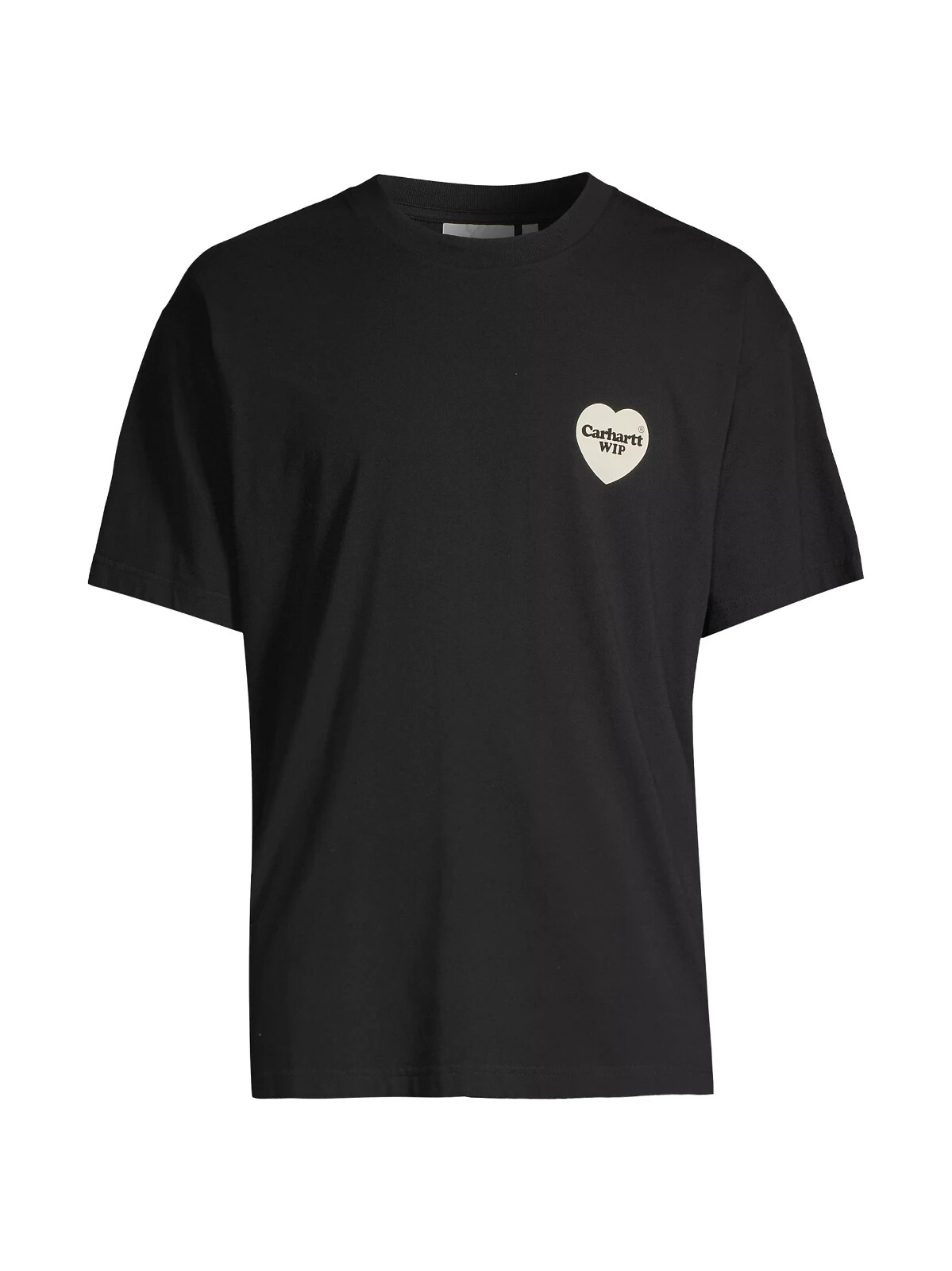 Carhartt WIP Heart Bandana Short-Sleeve Crewneck T-Shirt- Black-  Sz S