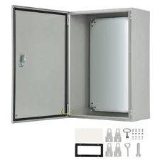  Electrical Enclosure - 16"Hx12"Wx8"D NEMA 4X Steel Electrical Box