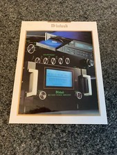 ORIGINAL VINTAGE MCINTOSH HIFI CATALOGUE 1992 USED