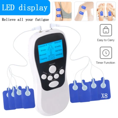 MARKENLOS TENS EMS Reizstromgerät Elektro Stimulationsgerät Massage Gerät Muskelstimulator