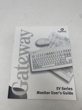 Gateway EV Series Monitor Users Guide Vintage...