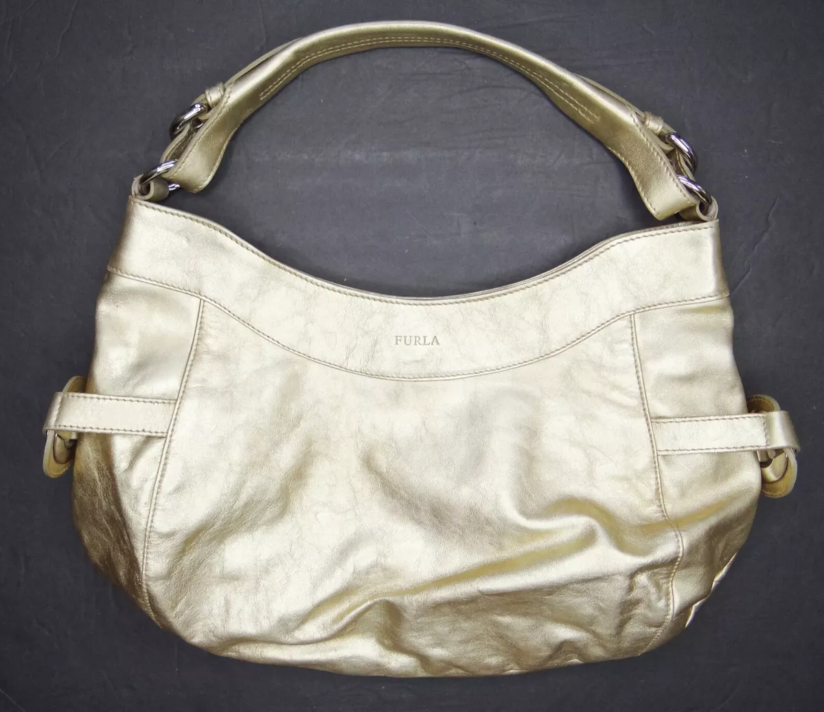 Furla metallic bag sales