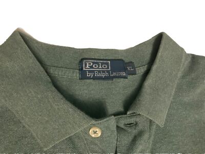 Polo Ralph Lauren Men's XL Sage Green Cotton Short Sleeved Shirt