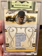 2008 Playoff Prime Cuts Colossal Materials 3/3 Satchel Paige #14 NM and Rare!!!