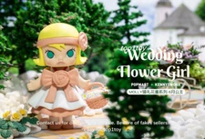 POP MART KENNYSWORK Molly Wedding Flower Girl Princess June Mini Figure