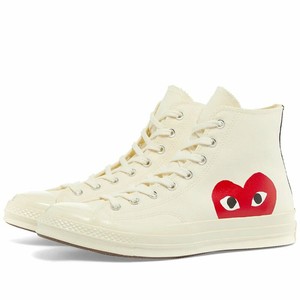 comme des garcons white converse
