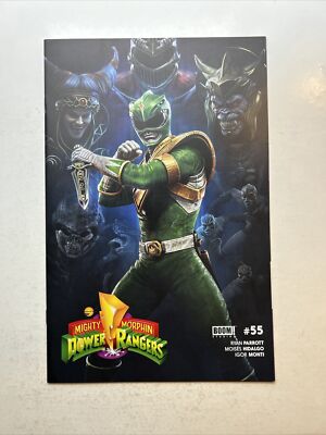Mighty Morphin Power Rangers #55 Grassetti Comic Tom Trade Variant 2020 Boarded