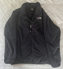 The North Face Full Zip Fleece Sweater Jacket Liner - Girls Sz. XL 18 -Black