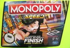 Monopoly Speed Board Game Parker Brothers Hasbro Gaming Open But Complete — photo 1