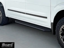 APS Stain Black 6in Side Step Bar Fit 12-21 Nissan NV 1500 2500 Full Size Van