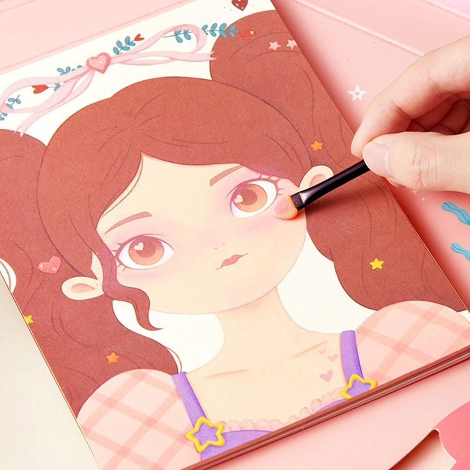 3 In1 Dress Up Game Set Princess Fantasy Makeup Costume RolePlaying