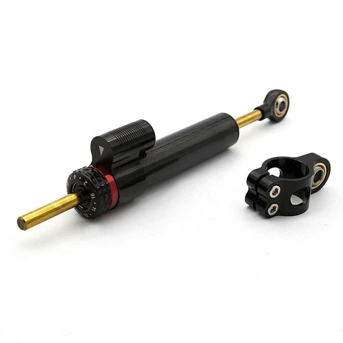 Universal Motor Carbon Fiber Steering Damper Stabilizer For Yamaha Honda Ducati - Picture 3 of 10