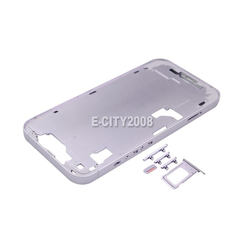 Coque cadre de remplacement sans coque arrière pour Apple iPhone 14 - Photo 2 sur 46