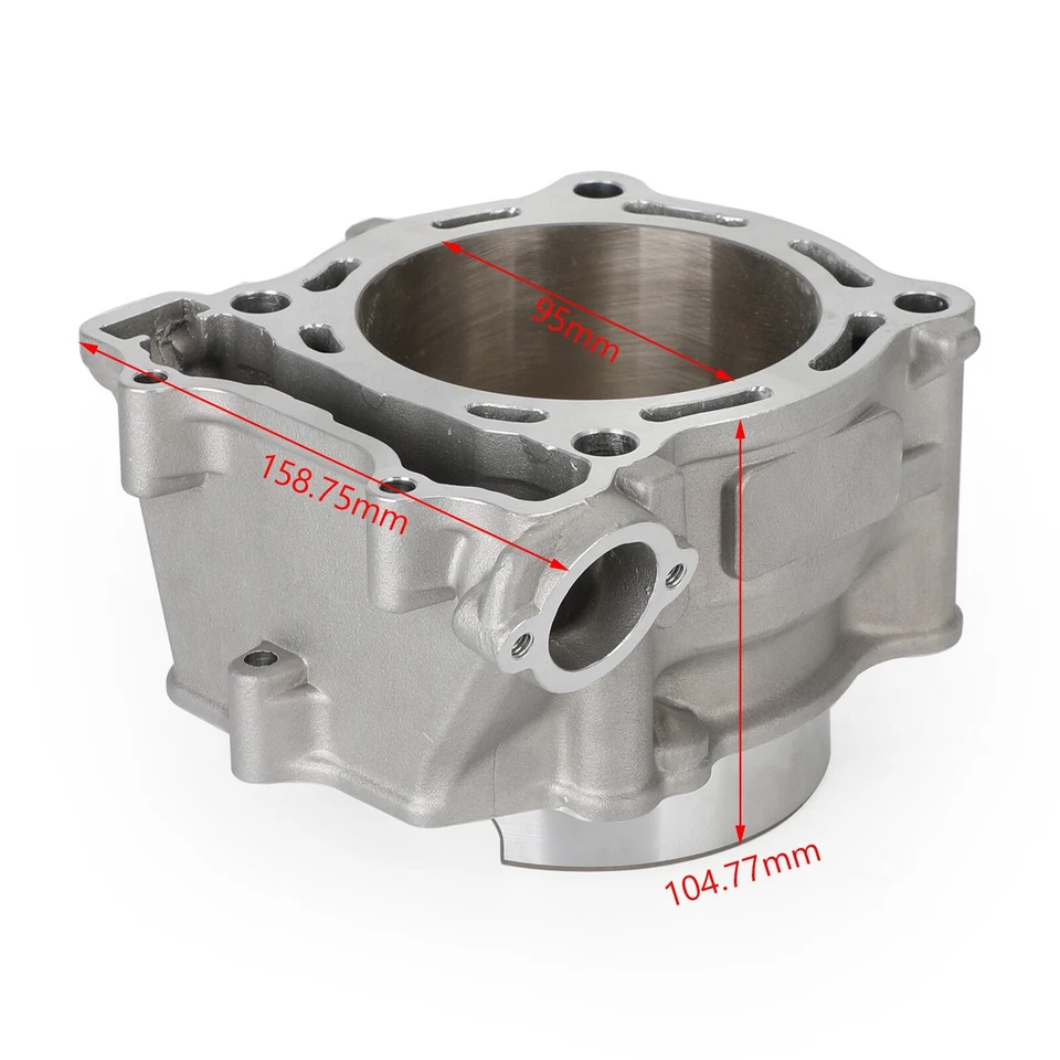 Cylinder Jug Piston Ring Gasket For Yamaha YZ 450 F 2003-2005 WR 450 F 03-06 06 - Image 2 of 4