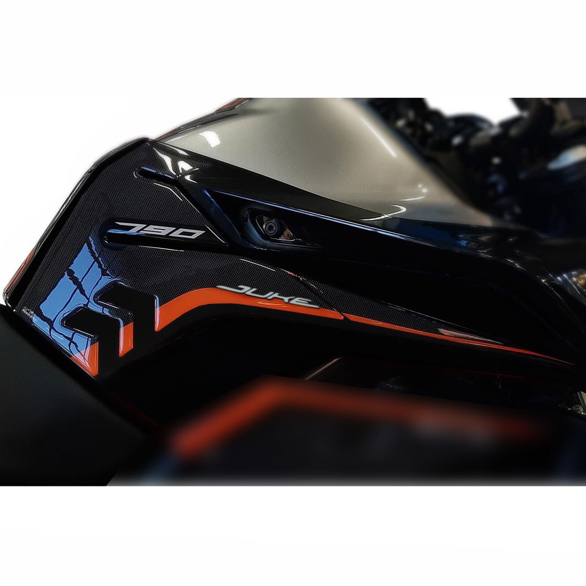 Stickers Side Tank Motorcycle 3D Resin Compatible With KTM 790