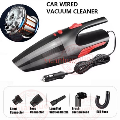 Powerful Handheld Vacuum Cleaner Wired Portable Car Auto Mini Vac Duste 120W