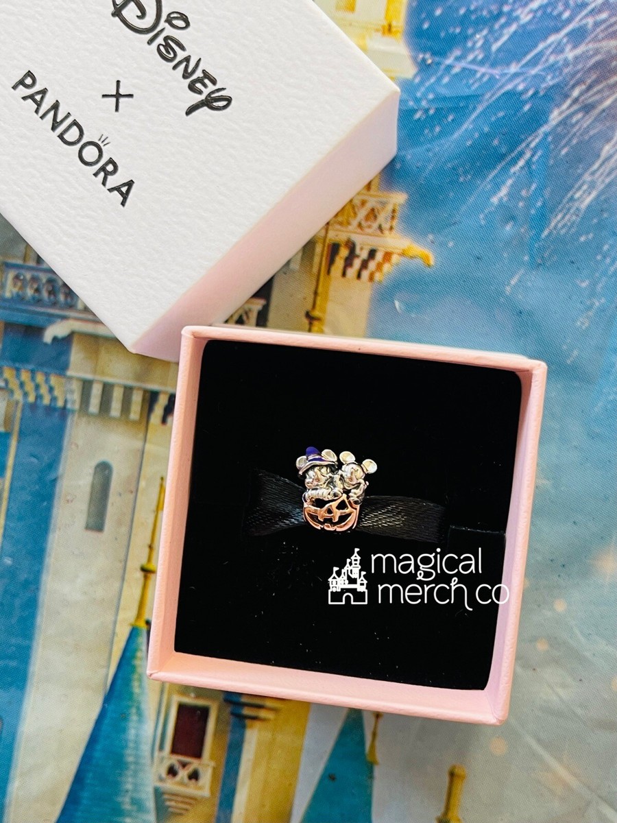 2023 Disney Parks Halloween Mickey & Minnie Mouse Pumpkin Pandora