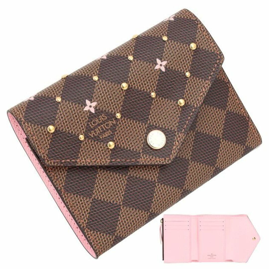 【残少】LouisVuitton ルイヴィトン DAMIER VICTORINEウォレット Victorine Wallet Mahina - Women - Small Leather Goods
