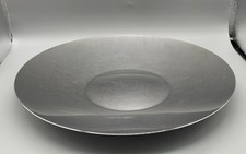Alessi Edelstahl Bauhaus Teller Design Marianne Brandt gemarkt