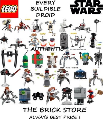 OFFIZIELLES LEGO - JEDER STAR WARS DROIDE ALLER ZEITEN - BESTE PREISE - UNBEDINGT ANSEHEN - NEU