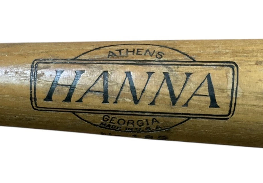 Bate de béisbol vintage Stan Musial modelo marca Hanna 33 pulgadas Cardenales de San Luis Foto 4 de 4