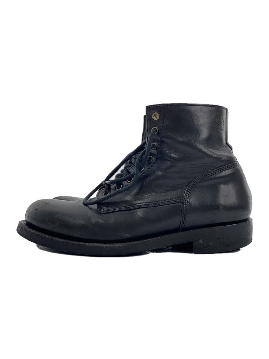Buttero Lace-Up Boots/42/Blk/Leather/B4420 11712