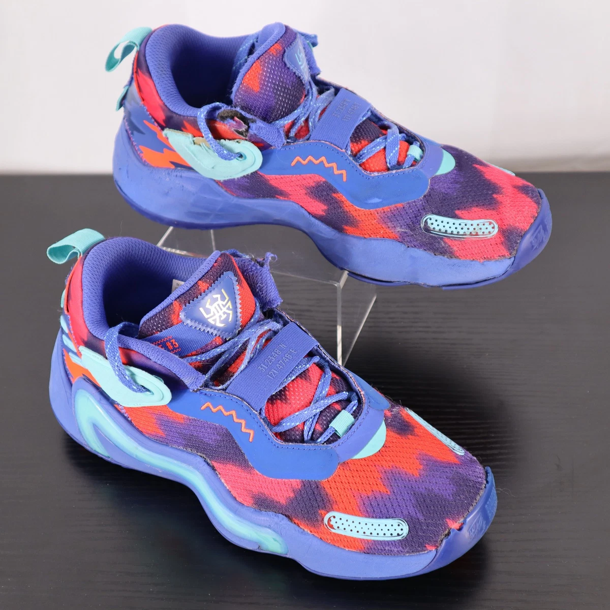 adidas D.O.N. Issue #3 Sonic Ink Solar Red for Sale  display picture 1