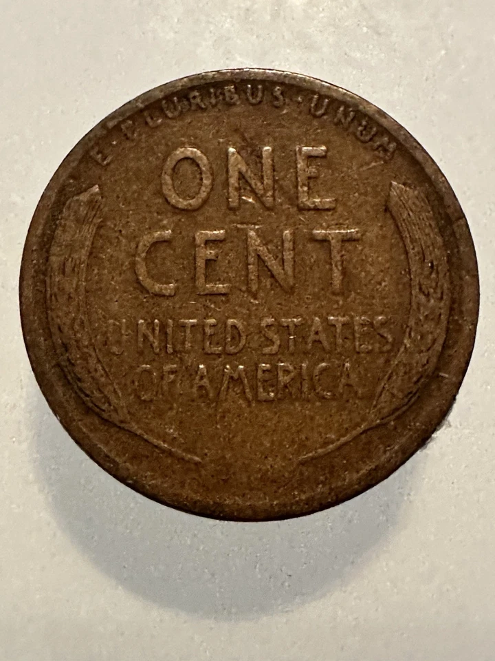 Lincoln Wheat Cent 1919 1 c BN ERROR RARO llanta L Foto 2 de 2