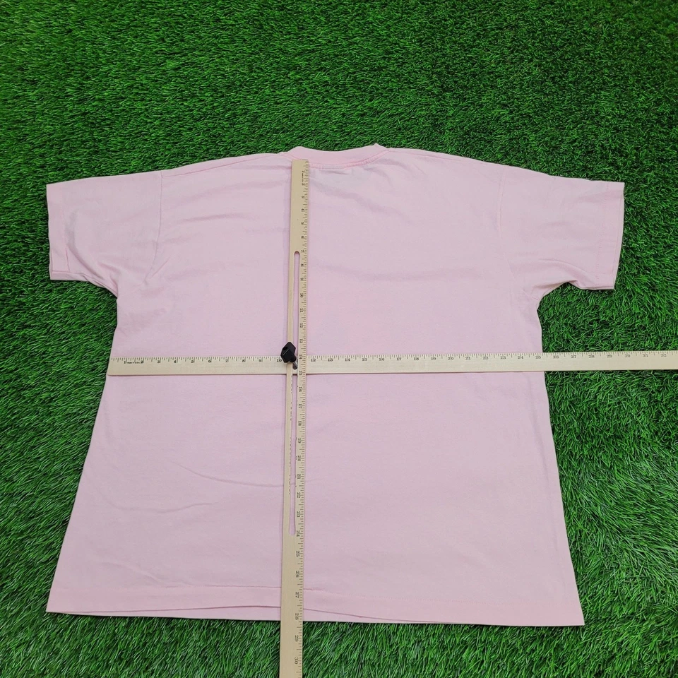 Camisa Gato Divertida Años 90 Vintage Mujer 2XL 25x27 Rosa Foto 3 de 4