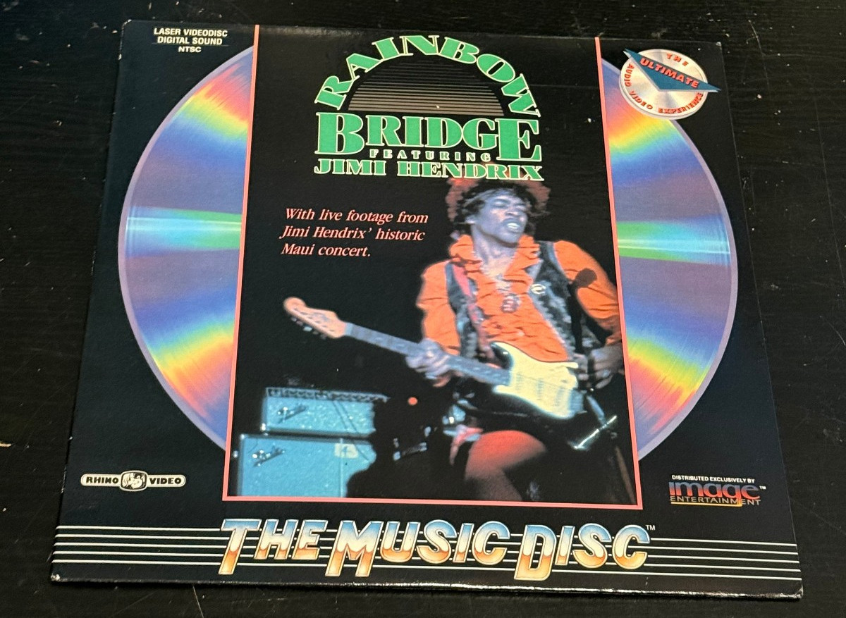 Rainbow Bridge Featuring Jimi Hendrix - Laserdisc - Ships in  a Record Box
