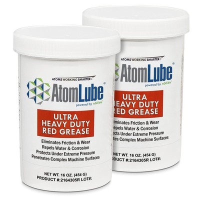 Ultra Heavy Duty Red Grease  Waterproof Wheel Bearing Lubricant, 2Pack 16 oz