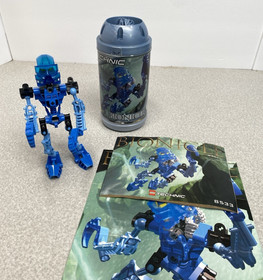 Bionicle Toa Mata 8531 8532 8533 8534 8535 8536 Complete Canister Manual Poster