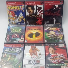 PlayStation 2 Video Game Lot Of 41 Final Fantasy Sonic Many Complete Untested