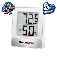 TempPro TP49 Digital Hygrometer Indoor Thermometer Humidity Meter