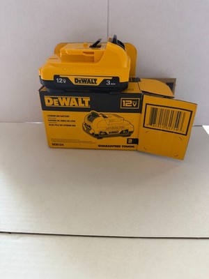 DEWALT BATTERIES 12V MAX LITHIUM 3AH (DCB124)