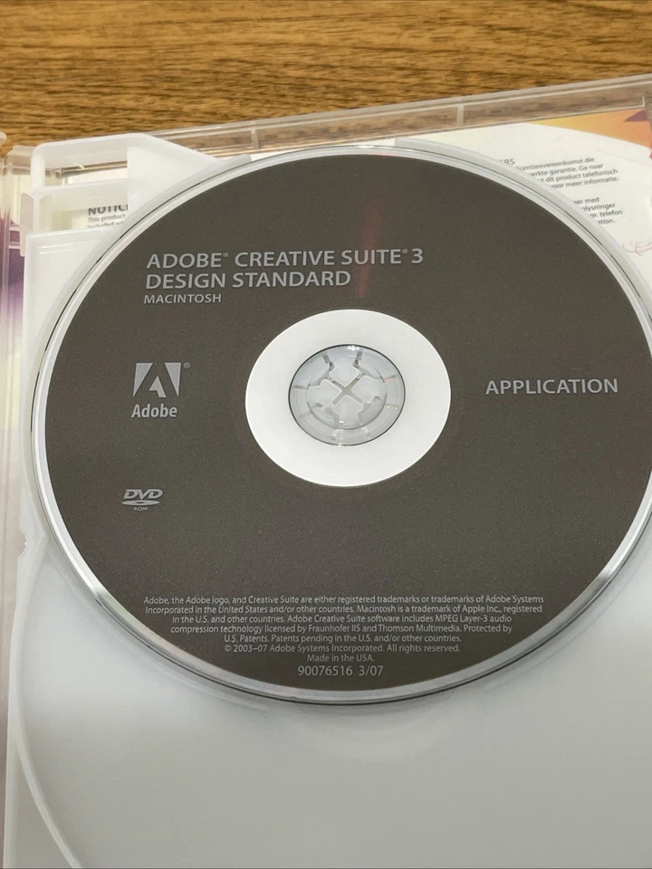 Adobe Creative Suite 3 Design Standard software Windows OS w/serial number CS3 - Image 4 of 4