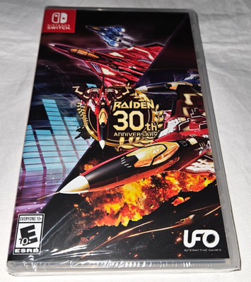 Nintendo Switch Raiden 30th Anniversary IV Mikado Remix & V Directors New Sealed