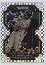 2022 Panini Prizm Draft Picks Power Plaid Prizm 2/35 Clark Elliott #PDP69 0w3